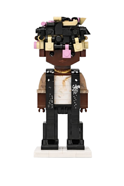 Juice WRLD Brick Figure